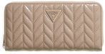 GUESS Cheryl SLG Zip Around Wallet Dark Taupe