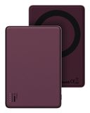 iDeal of Sweden Slanke Powerbank MagSafe 5000 mAh Kersenlak - Cherry