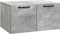 vidaXL Wandmontage TV-kast Betongrijs 59,5 x 41 x 30 cm Bewerkt hout