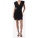 IRO Paris Robe Lukani Noir Lurex Taille : 40