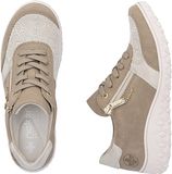 Rieker Nabukino-sneakers met veters Beige Vrouwen 41