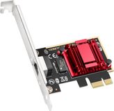 Cudy 2.5 Gbps PCIe Netwerkadapter – Gigabit LAN Kaart – Wake-On-LAN – Windows & Linux