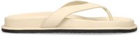 Sacha - Dames - Off white leren slippers - Maat 39