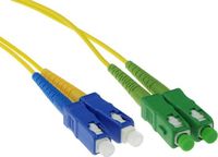 ACT RL3805 Glasvezel patchkabel Duplex LSZH Singlemode SC/APC-SC/UPC 9/125 OS2 - 5 meter