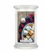 Kringle Candle Grote geurkaars Warm & Toasty - 2 lonten, 110 uur brandtijd