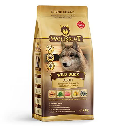 Wolfsblut Wild Duck Adult - 2 kg - eend - droogvoer - hondenvoer - graanvrij