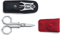 OEM Victorinox 8.1034.10 Extra scharfe Klinge Metallgriff Grau Schaar Taschenschere