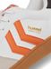 Hummel Handball Perfekt SP 226303 Heren Handbalschoenen Wit/Oranje Maat 39