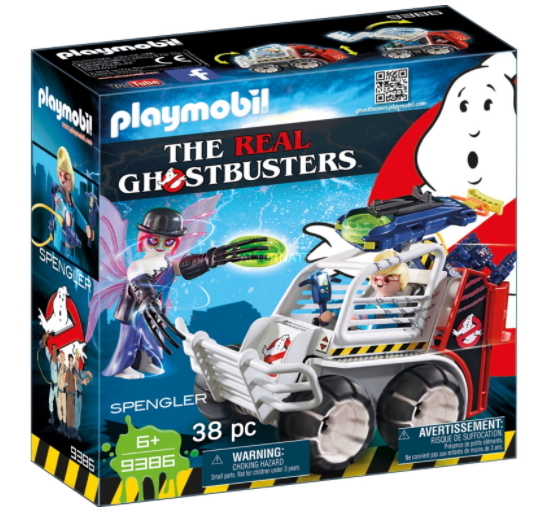 playmobil Ghostbusters Spengler with Cage Car