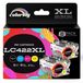 Cartouches d'encre LC422XL - Compatible avec les imprimantes Brother - Pack de 8