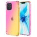 Pente Coque iPhone 14 en TPU antichoc - Rose / Doré