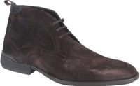 Floris van Bommel Sfm-50165 De Hakker Veterboots Heren Bruin Suède