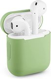 Beschermhoes Apple Beschermhoes voor Airpods 1 & 2, lichtgroen
