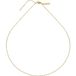 Liebeskind Berlin Liebeskind dames edelstalen minimalistische ketting geelgoud