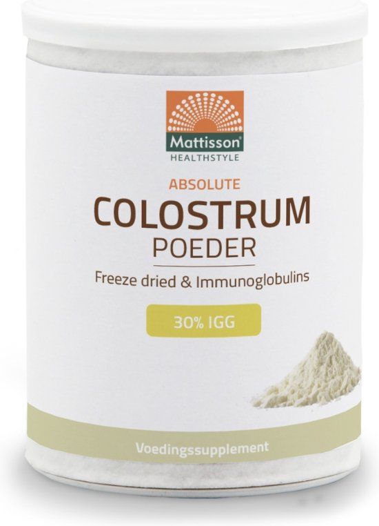 Mattisson Colostrum Poeder - 125g - 30% igG - Biestmelk Supplement