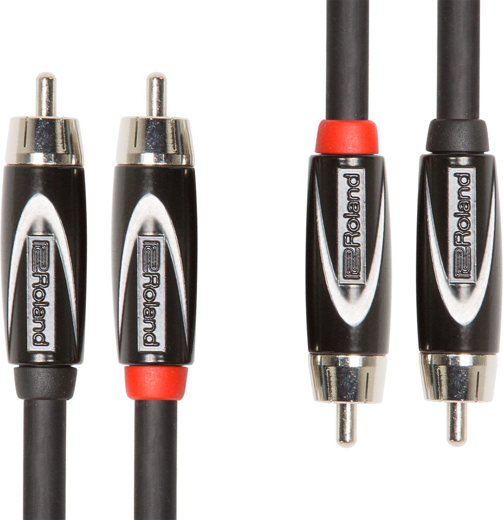 Roland RCC-3-2R2R - Audio kabel - 1 m - Zwart