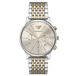 Emporio Armani AR11773 Heren Polshorloge Zilverkleurig Staal 42mm