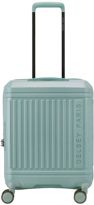 Delsey Lutece SE Handbagage Spinner 55 cm - Uitbreidbaar 34/39 liter - 55x40x20/23 cm - sage groen