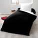 Home Passion 60024 beddengoed, 2-delig, draaddichtheid 57, katoen, 135 x 200 cm, zwart/wit