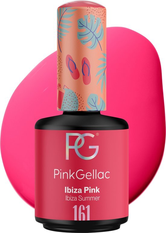 Pink Gellac 161 Ibiza Pink - Gel Nagellak