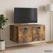 Maison Exclusive - Meuble TV mural 59,5 x 41 x 30 cm chêne fumé bois d'ingénierie