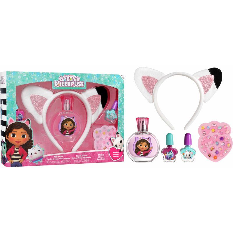 Est Netflix Gabby's Dollhouse Eau De Toilette Spray 50ml Set 5 Pieces