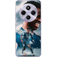 Xiaomi Redmi 14C Vinicius JR Real Madrid blauw behang Maniacase