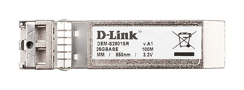 D-Link DEM-S2801SR SFP28 Vezel-optiek 25000 Mbit/s 850 nm