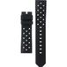 Tag Heuer bracelet caoutchouc noir 21,5 mm