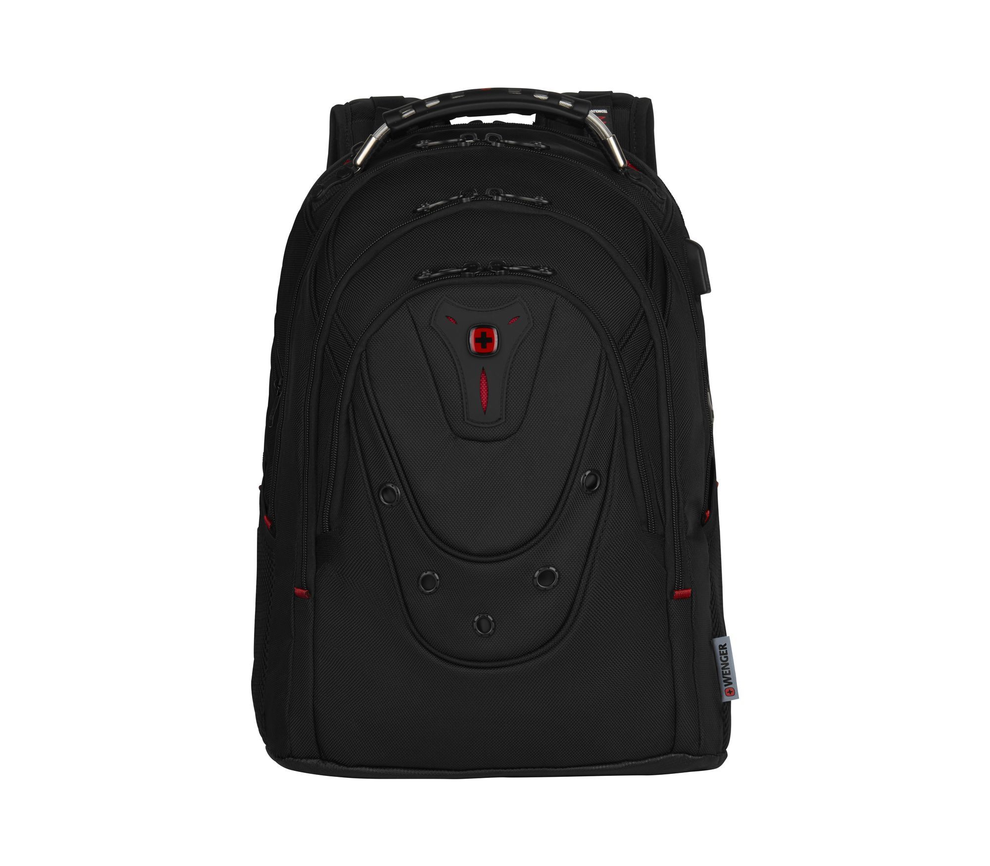 Wenger Ibex Deluxe 17" Laptop Backpack - Black