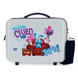 Blue's Clues and You koffer blauw vaste montage ABS cijferslot aan de zijkant, Totally, 29x21x15 cms, Toilettas