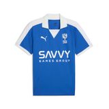 PUMA Al Hilal Saoedi F.C. jubileumshirt voor Heren, Blauw/Wit, Maat 3XL