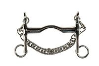 HKM Stang uit edelstaal 18 mm. schaar 12.50 cm Staal Paard