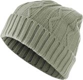 urban classics MSTRDS Beanie Cable Flap grey one size