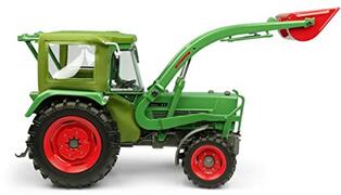 Universal Hobbies Fendt Farmer 5S met cabine Peko en voorlader BAAS-4WD, UH5310