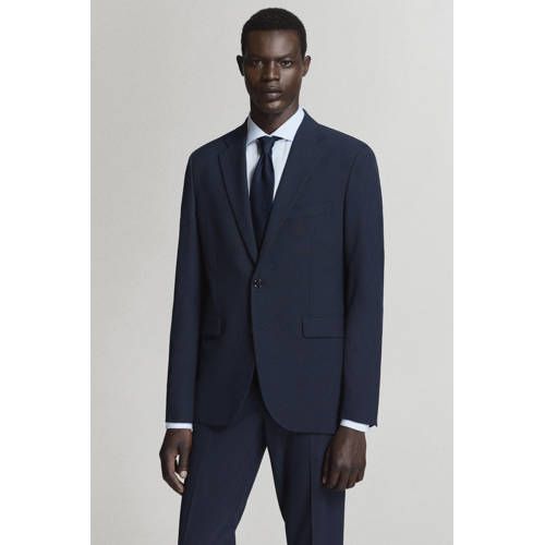 Mango Man donkerblauw colbert
