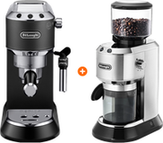 De'Longhi EC685.BK Dedica Zwart + Koffiemolen