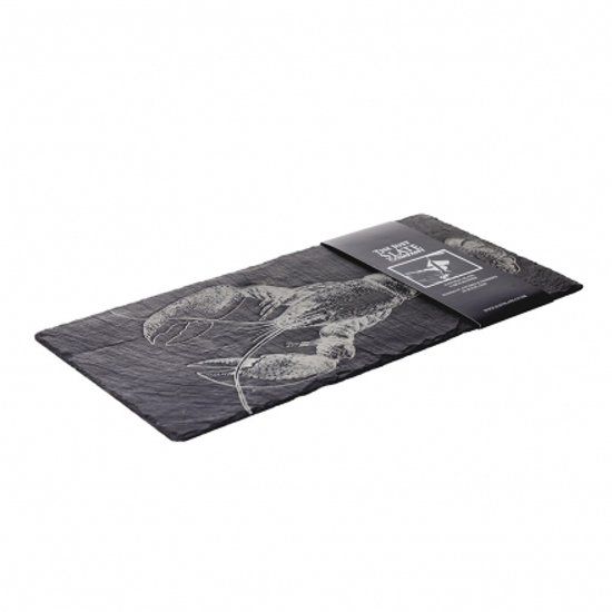 The Just Slate Company Leistenen tafelloper Kreeft - 5060426287428