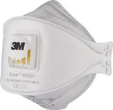 3M Aura Comfort Cool Flow stofmasker, FFP3, met ventiel, pak van 10 stuks