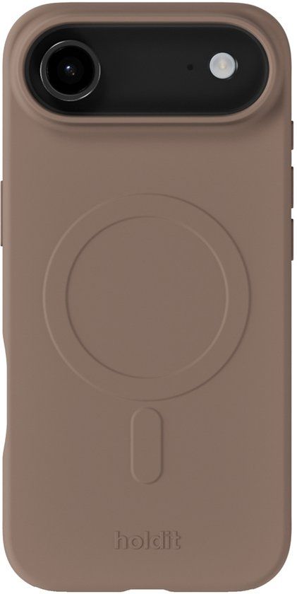 Holdit Soft MagSafe Case voor de Apple iPhone Air - Mocha Brown