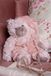 Clayre & Eef Ours en peluche rose de 22 cm
