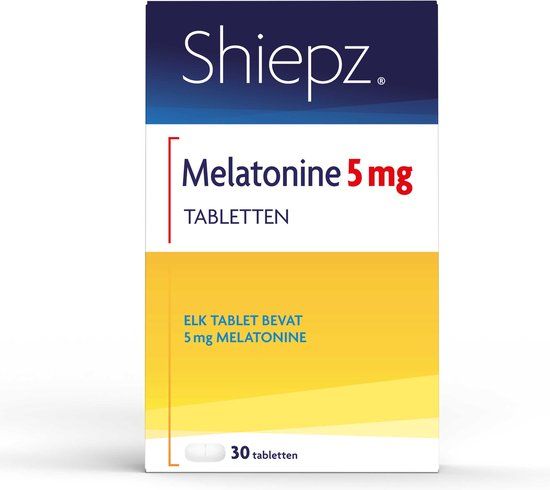 Shiepz Melatonine 5mg - 1 x 30 tabletten