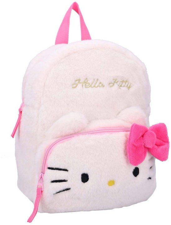 Hello Kitty Fluffy Festival Unisex Rugtas - meerkleurig