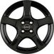 Borbet F 7 x 17 ET 40 Bolt Cirkel 5 x 108 Hub Center 72.5 F 70740108572.5BS, Briljant Zilver