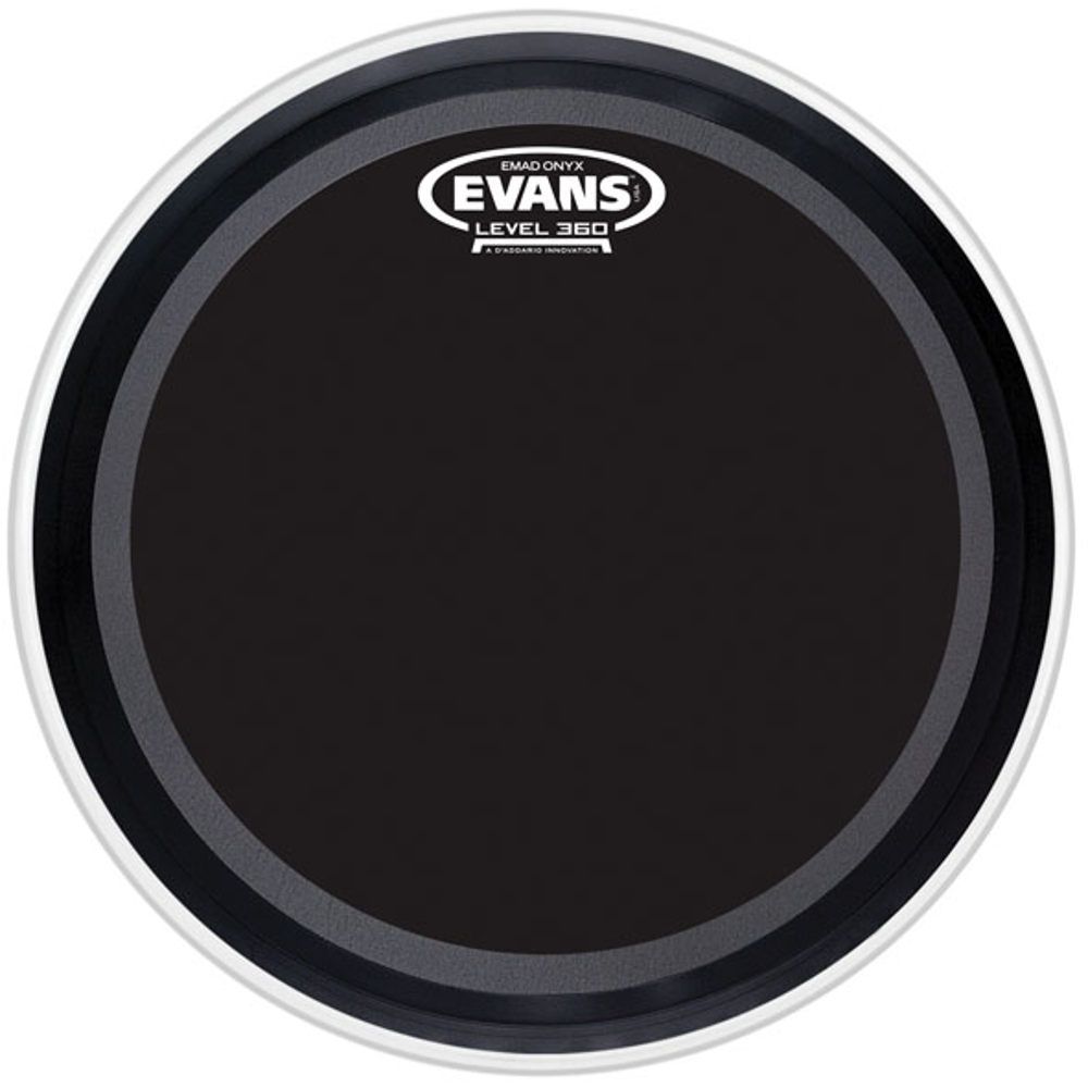 Evans EMAD zwart Onyx 20", BD20EMADONX bas Drum Batter