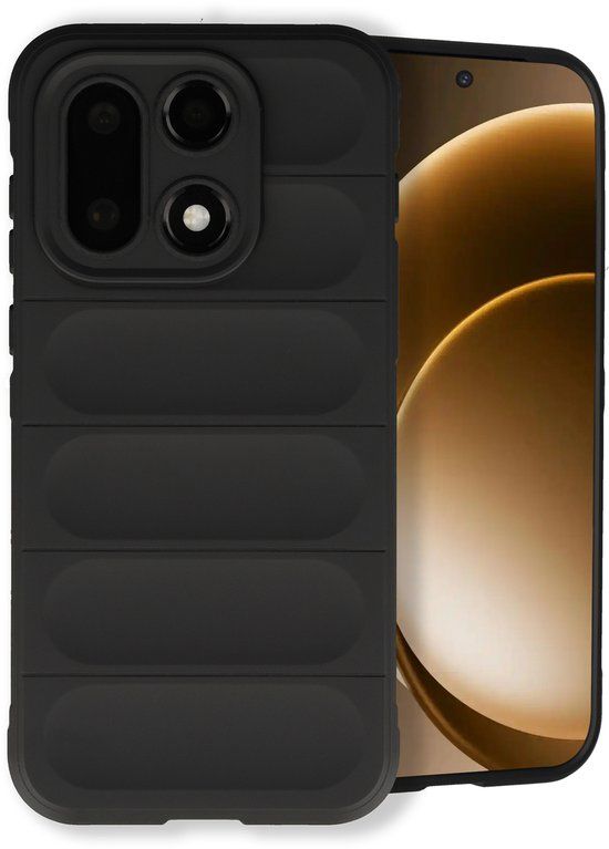 imoshion EasyGrip Backcover - Zwart - Geschikt voor OnePlus 15