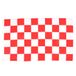 AZ FLAG Rood en wit geblokt 90x60 cm Polyester 100D 2 Ringen