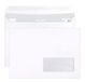 Clairefontaine 10242C - Doos 500 Witte Enveloppen C5-162x229 - Zelfklevend