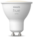 Philips Hue Spot GU10 - Warm White - 400lm - 4.2W - 1 Pack - Smart Home Compatible