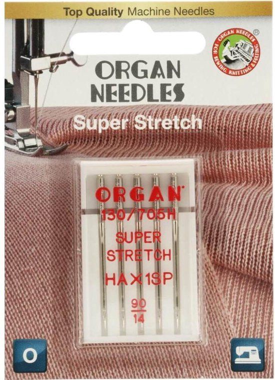 Organ Naaimachinenaalden Super Stretch Dikte 90